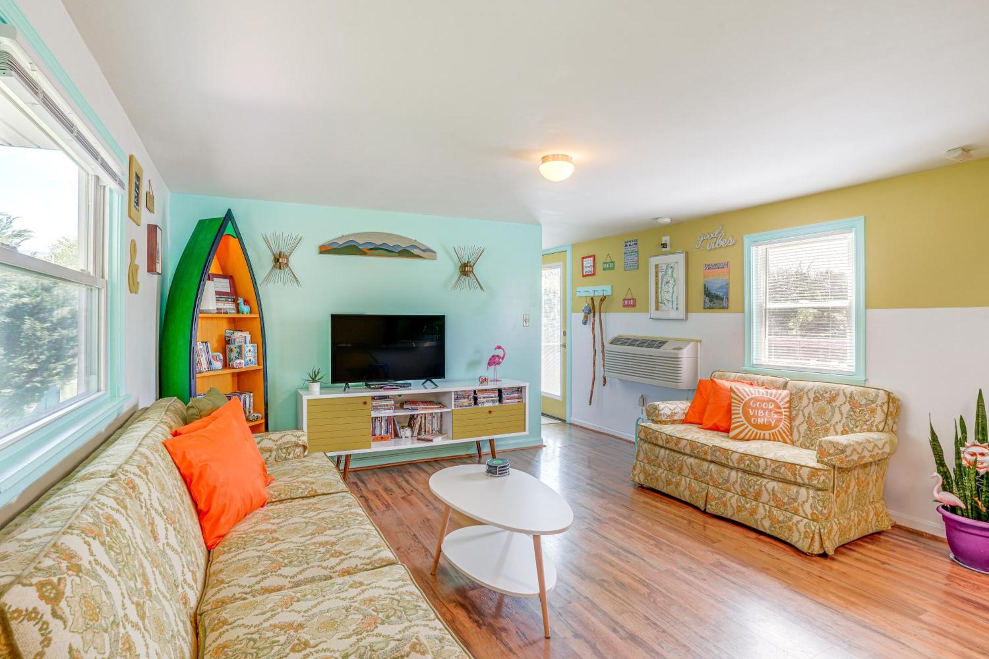 Waterfront Virginia Retreat With Canoe, Pets Welcome Rileyville المظهر الخارجي الصورة